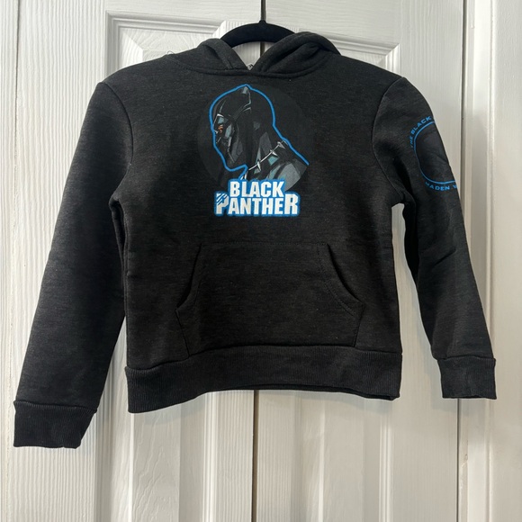 Marvel Other - NWT! Childs Marvel Black Panther Charcoal Hoodie